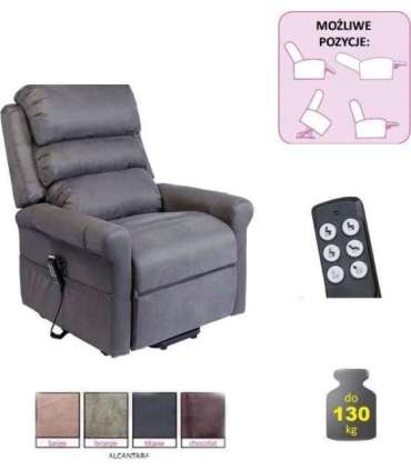 STYLEA II geriatric chair colour: titanium