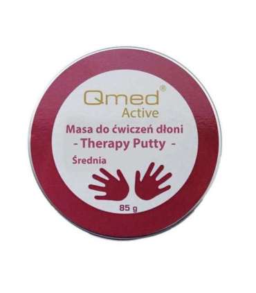 Plastic mass for hand rehabilitation Red