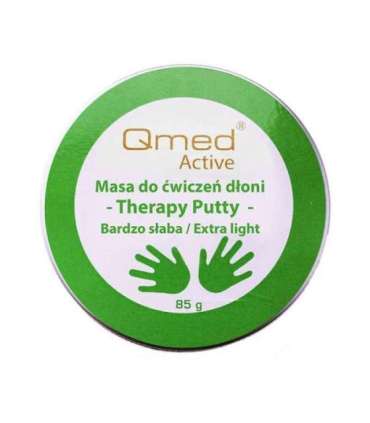 Plastic mass for hand rehabilitation Green