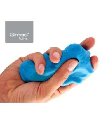 Plastic mass for hand rehabilitation YELLOW