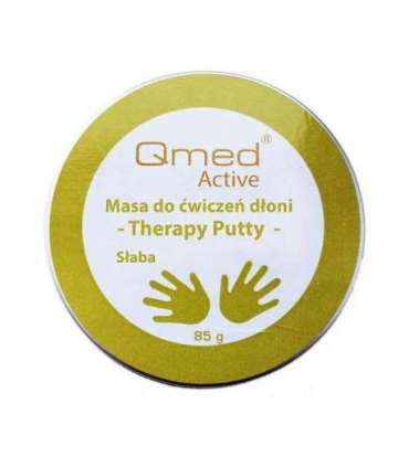 Plastic mass for hand rehabilitation YELLOW