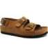 Comfortable Scholl AIR BAG BACK STRAP sandals, brown, size 44