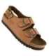 Scholl Air Bag Back Strap Comfortable Sandals Brown 35