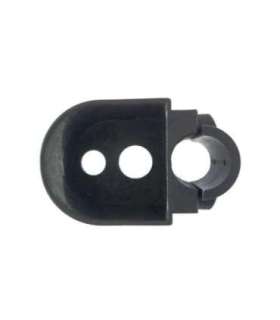 Holder for crutches wheelchair-mounted