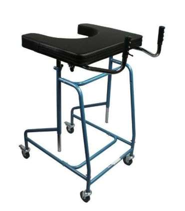 Four-wheeled support of pulpit type - walker