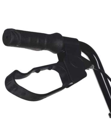 Lightweight aluminium four-wheel rehabilitation walker CH100AM