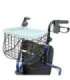 Practical tricycle walker with basket and bag