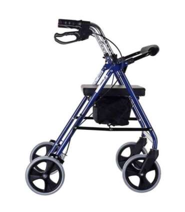 Four-wheel rehabilitation stand