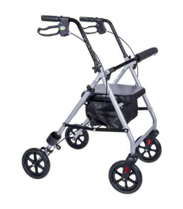 Four-wheel aluminium stand