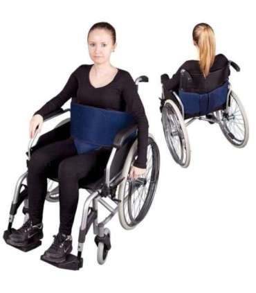 Stability belt for wheelchair SECUBACK III