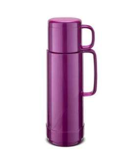 ROTPUNKT Glass thermos, capacity 0.750 l, shiny grape (bishop's purple)