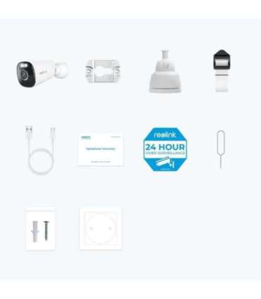 Reolink Argus Series B360 - 4K Outdoor Battery Wi-Fi Camera, Smart Detection, Easy & Flexible Installation