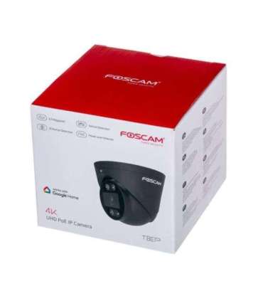FOSCAM T8EP 8MP POE IP Camera Black