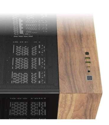 Corsair CC-9011286-WW computer case Midi Tower Black, Walnut