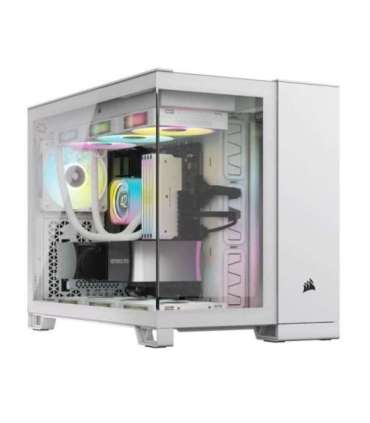 Corsair 2500X RGB Micro Tower White