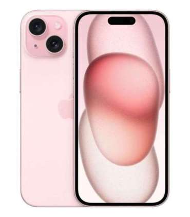 Apple iPhone 15 15.5 cm (6.1") Dual SIM iOS 17 5G USB Type-C 128 GB Pink