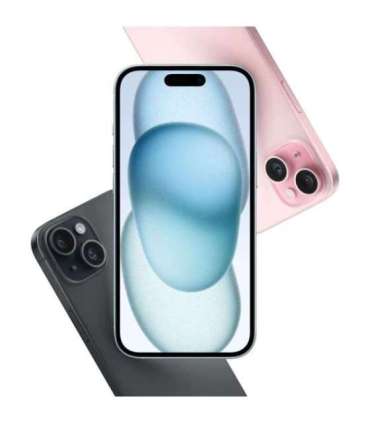 Apple iPhone 15 15.5 cm (6.1") Dual SIM iOS 17 5G USB Type-C 128 GB Pink