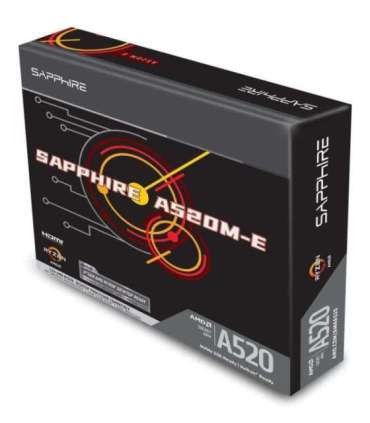 Sapphire A520M-E AMD A520 Socket AM4 micro ATX