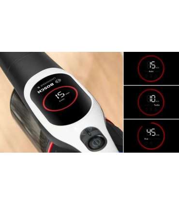 Bosch BCS931WBA stick vacuum/electric broom Battery Dry HEPA Bagless 0.4 L White 3 Ah