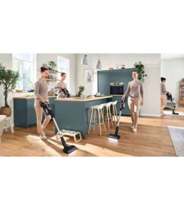 Bosch BCS931GAC stick vacuum/electric broom Battery Dry HEPA Bagless 0.4 L Graphite 3 Ah