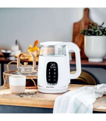 ADLER AD 1305 electric kettle white/silver