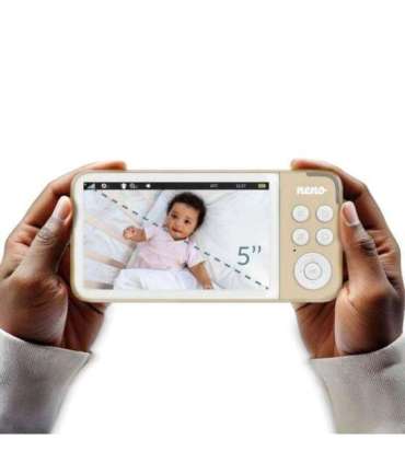 VEDO CREAM ELECTRONIC BABY NANNY WITH WIRELESS RECEIVER