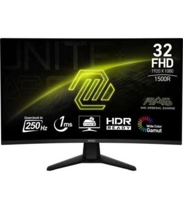 MSI Monitor 31.5" MAG 32C6X FHD 250Hz