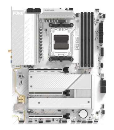 Sapphire PURE B850A WIFI 7 AMD B850 Socket AM5 ATX