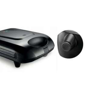 PROMIS SANDWICH TOASTER FOR 4 SANDWICHES, BLACK ST