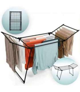 PROMIS SCOPELLO CLOTHES DRYER, EXTENDABLE, BLACK S