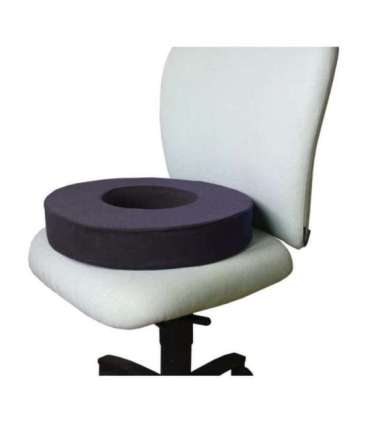 Pressure cushion with seat opening