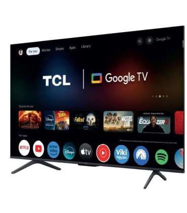 TCL 50C61K TV 127 cm (50") 4K Ultra HD Smart TV Wi-Fi Metallic