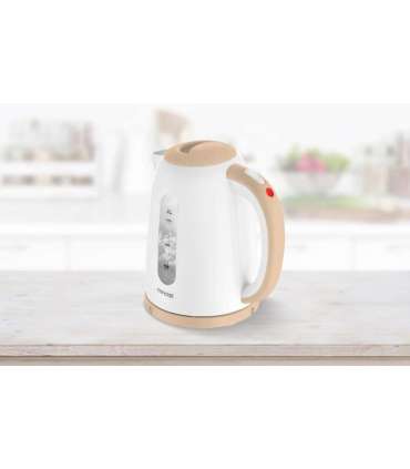 Concept RK2331 electric kettle 1.7 L 2200 W Beige, White