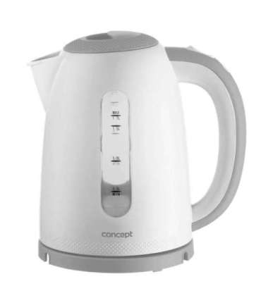 Concept RK2335 electric kettle 1.7 L 2200 W Grey, White
