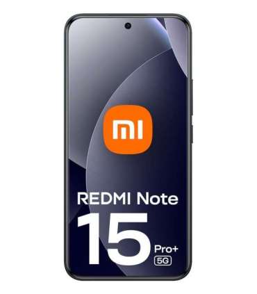 Xiaomi Redmi Note 15 Pro+ 5G Midnight Black - 17.4 cm (6.83") 12 GB 512 GB 6500 mAh Black