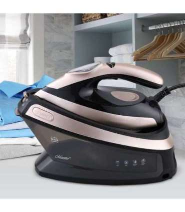 Maestro MR-320C steam ironing station 2400 W 1.5 L Ceramic soleplate Black, Pink gold