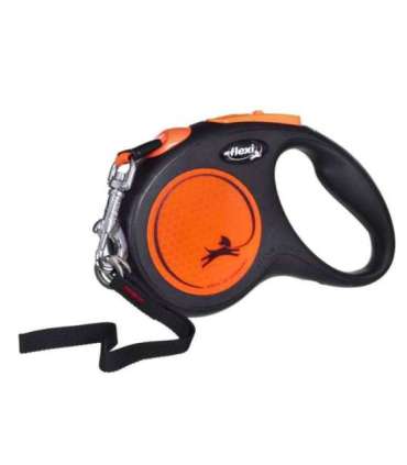FLEXI New Neon S - retractable leash - 5 m