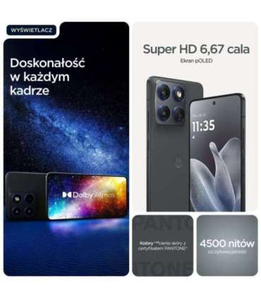 Smartfon Motorola Edge 70 12/512GB Pantone Gadget Grey