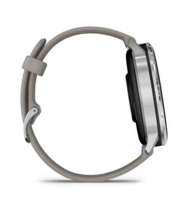 Garmin Venu 4 3.56 cm (1.4") AMOLED 45 mm Digital 454 x 454 pixels Touchscreen Silver Wi-Fi GPS (satellite)