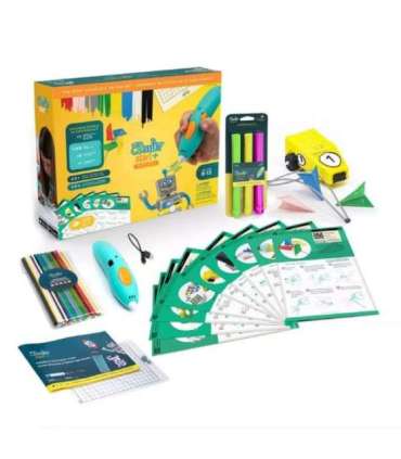 3Doodler Start Plus Costc komplektas rozszerzony 3D pen 0.77 mm Turquoise