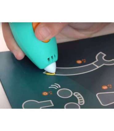 3Doodler Start Plus 3D pen 0.77 mm Turquoise, Yellow