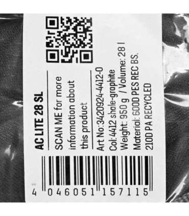 DEUTER AC LITE 28 SL SHALE-GRAPHITE HIKING BACKPACK