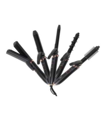 Adler Hair Styling Set 5-in-1 AD 2028 Ceramic heating system 1200 W Black