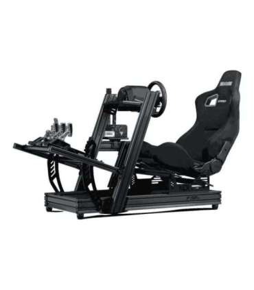 Next Level Racing ERS1 Elite Racing Seat, Leather and Mesh Edition Black