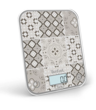 TEFAL Electronic Kitchen Scale Optiss BC50D6V0 Graduation 0.5/1 g Display type LCD Mozaic Decor
