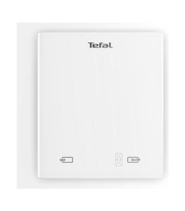 TEFAL Digital Kitchen Scale Essential BC5504V0 Graduation 1 g White