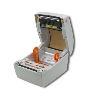 Qoltec 50243 Label printer LTP-0243 thermal High Speed 203 dpi USB LAN