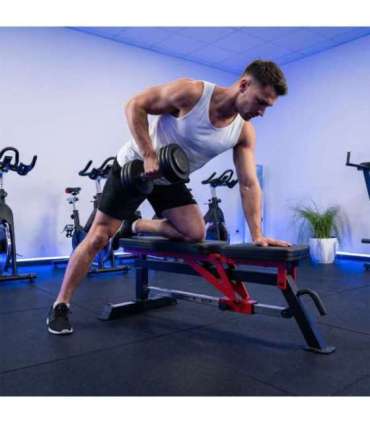 L5166 ADJUSTABLE EXCERCISE BENCH SEMI COMMERCIAL HMS