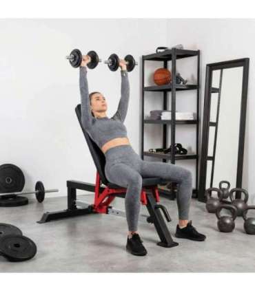 L5166 ADJUSTABLE EXCERCISE BENCH SEMI COMMERCIAL HMS