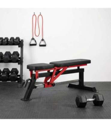 L5166 ADJUSTABLE EXCERCISE BENCH SEMI COMMERCIAL HMS